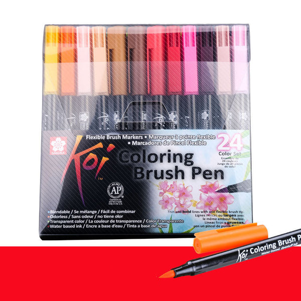 Water-based watercolor marker